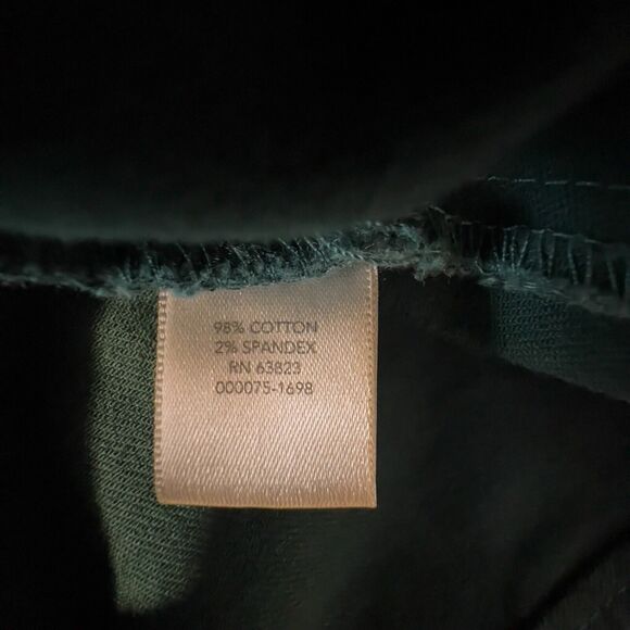 Coldwater Creek Knit Teal Green Denim Zip Up Jacket Plus 3X Pockets - Picture 7 of 9